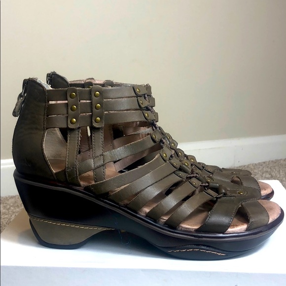 Jambu JB sport wedge sugar leather gladiator